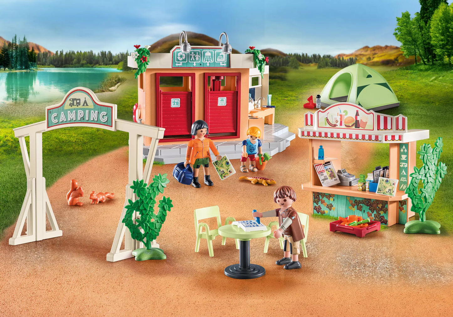 Playmobil 71424 Family Fun Campingplatz - plegobil