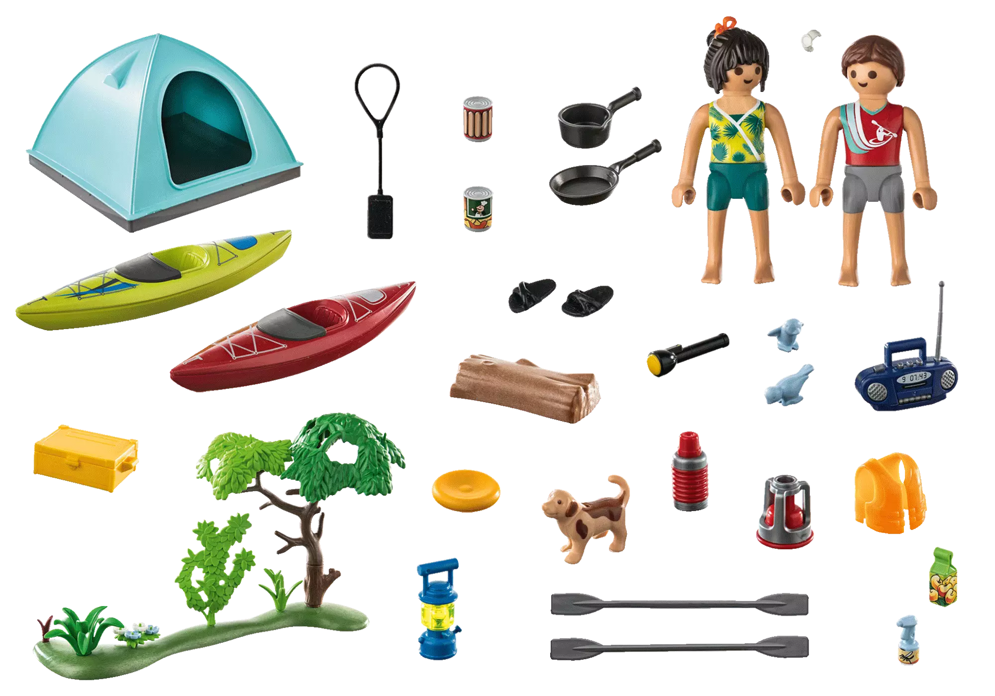 Playmobil 71425 Family Fun Zelten - plegobil