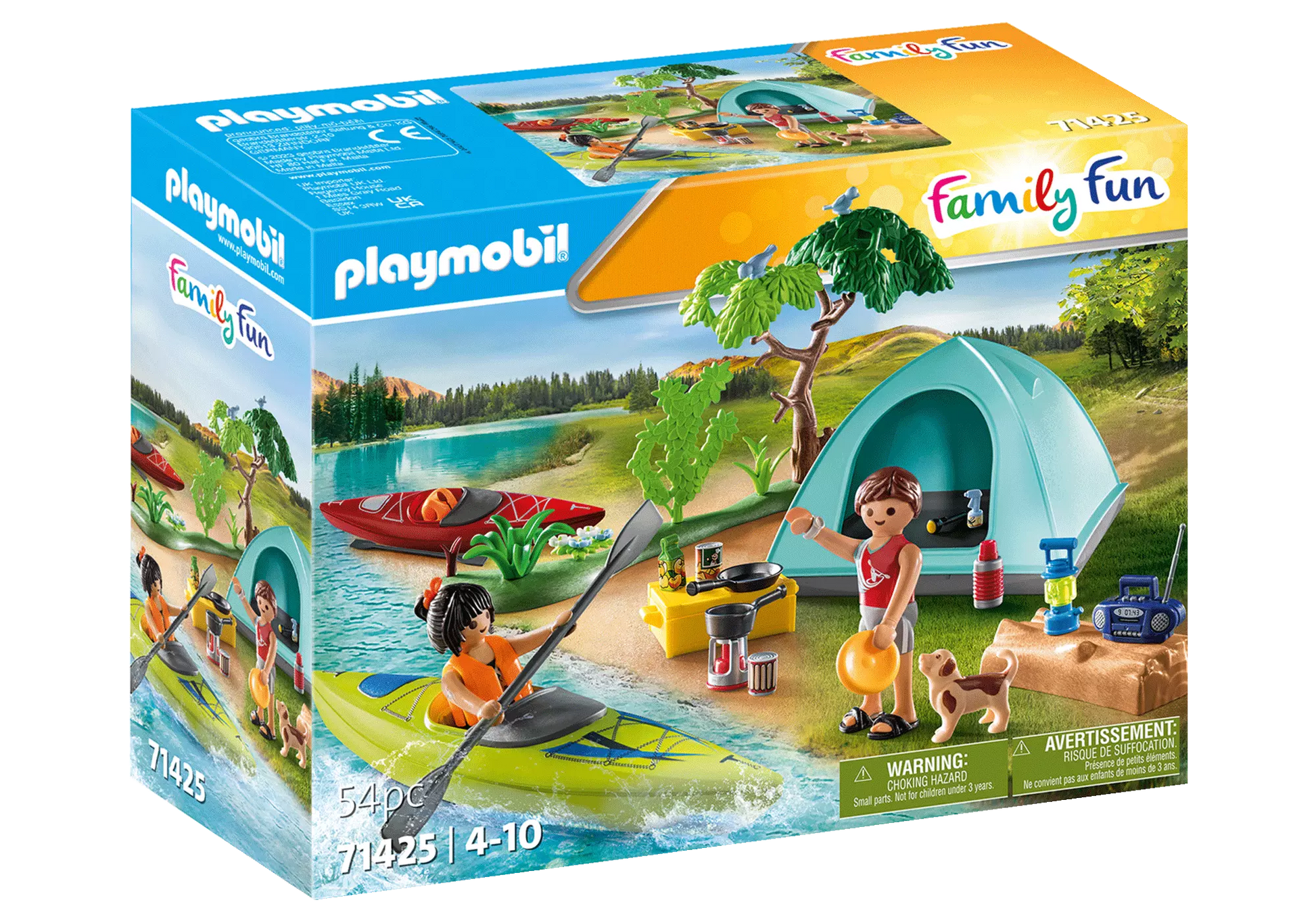 Playmobil 71425 Family Fun Zelten - plegobil
