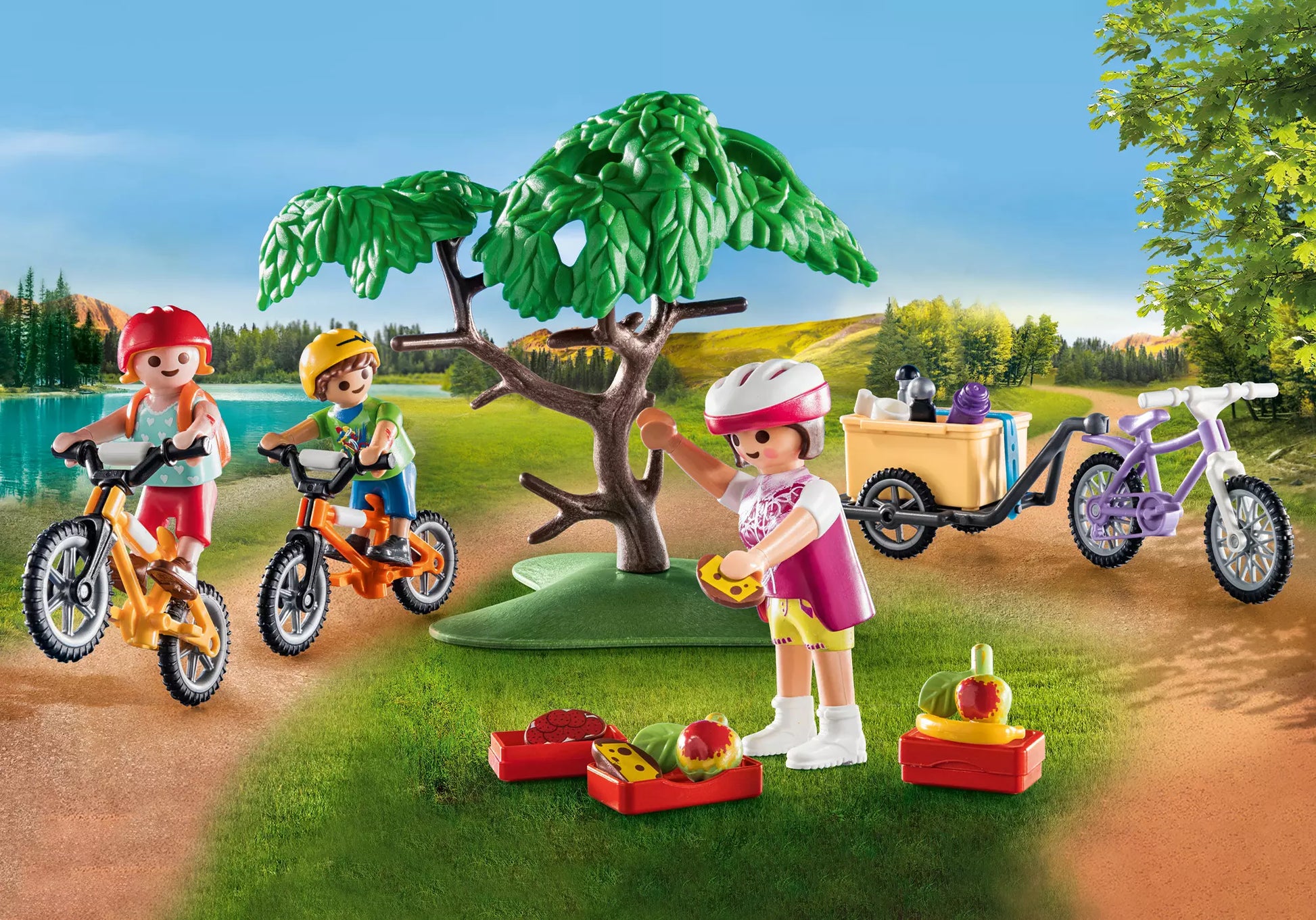 Playmobil 71426 Family Fun Mountainbike-Tour - plegobil