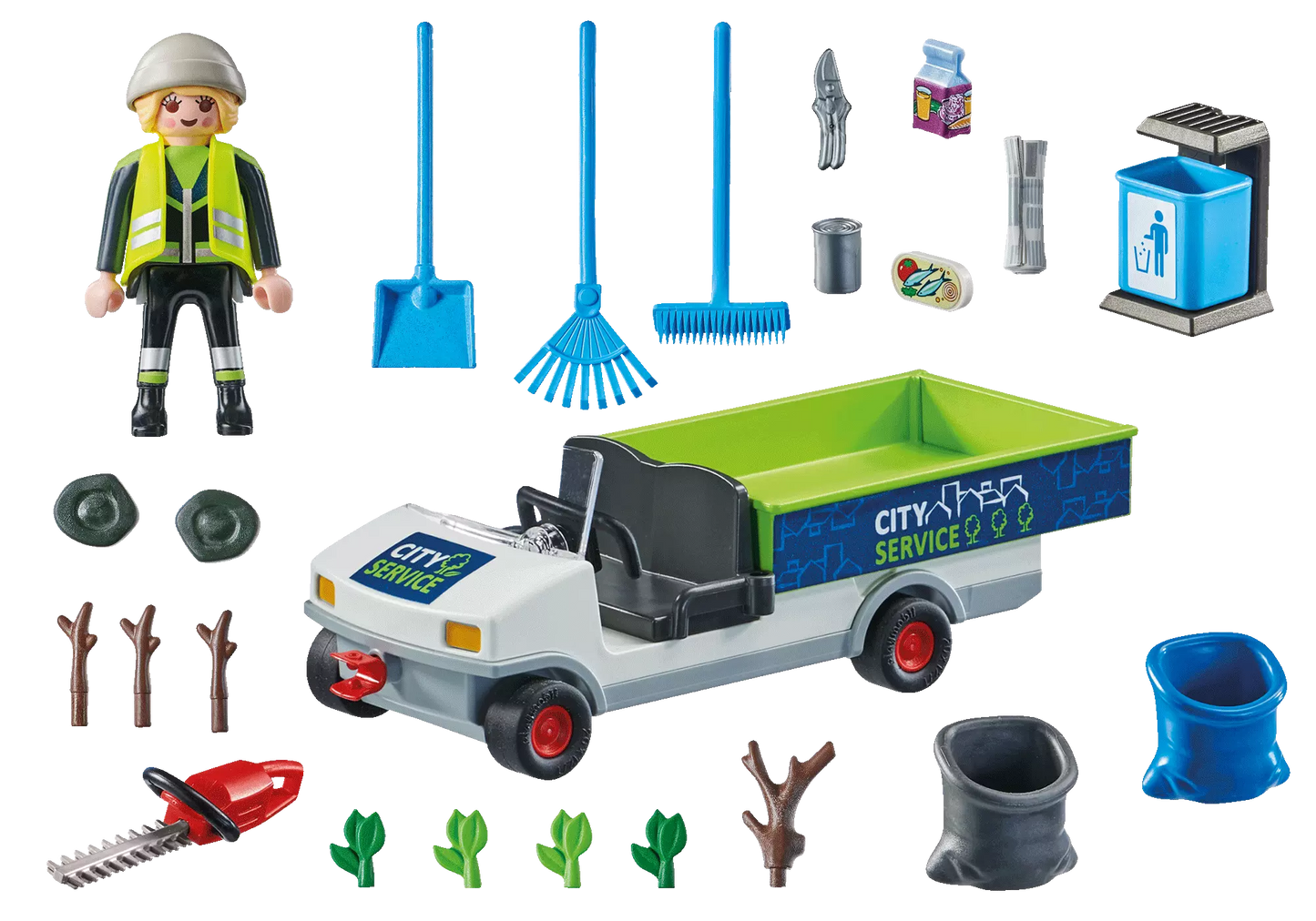 Playmobil 71433 City Action Stadtreinigung mit E-Fahrzeug - plegobil