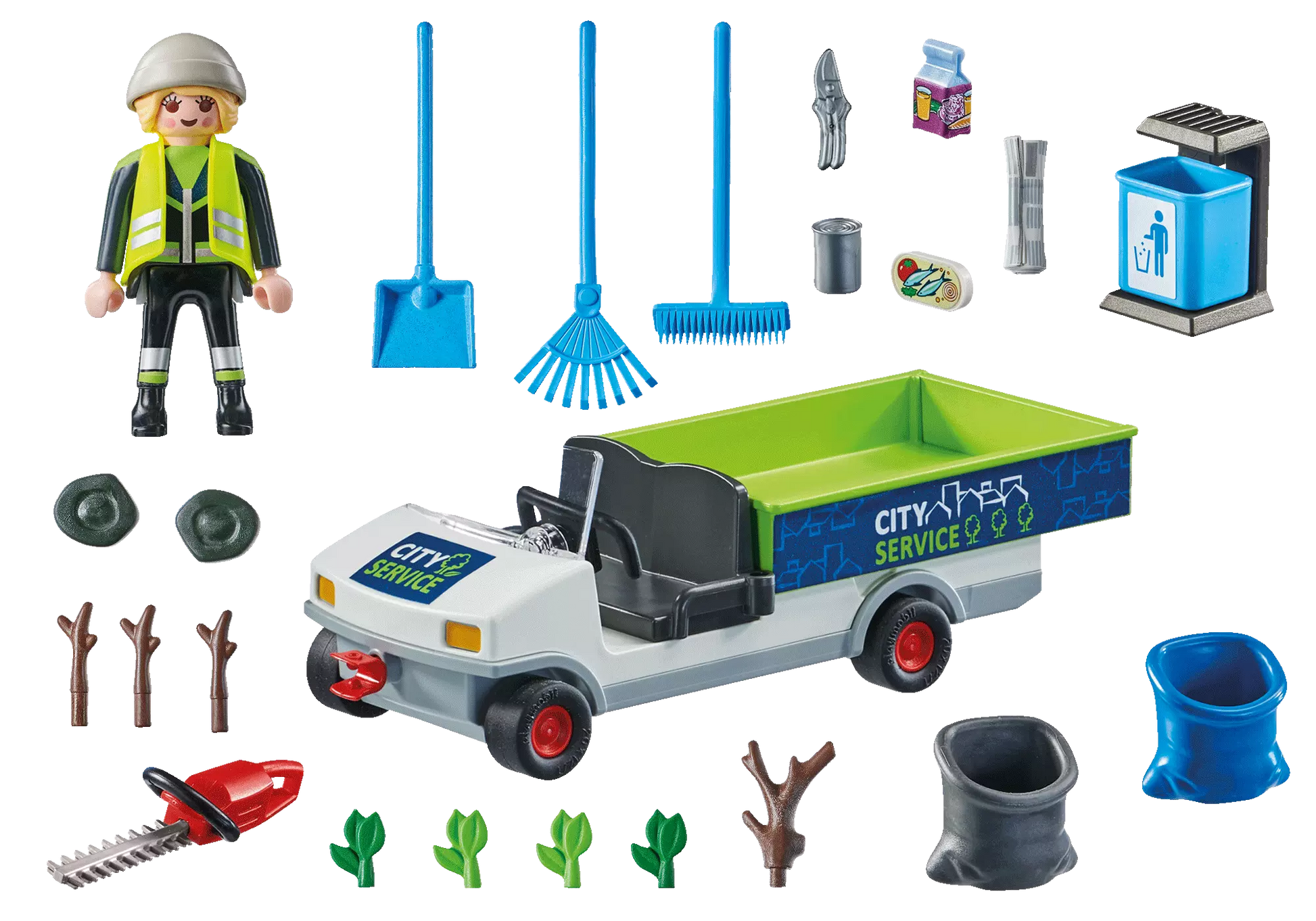 Playmobil 71433 City Action Stadtreinigung mit E-Fahrzeug - plegobil