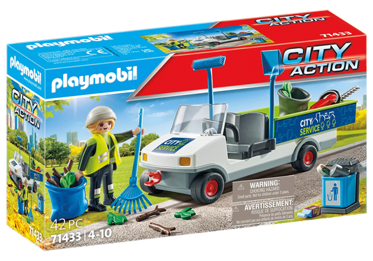 Playmobil 71433 City Action Stadtreinigung mit E-Fahrzeug - plegobil