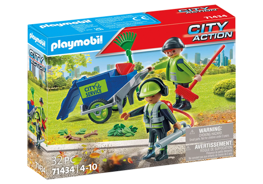 Playmobil 71434 City Action Stadtreinigungsteam - plegobil