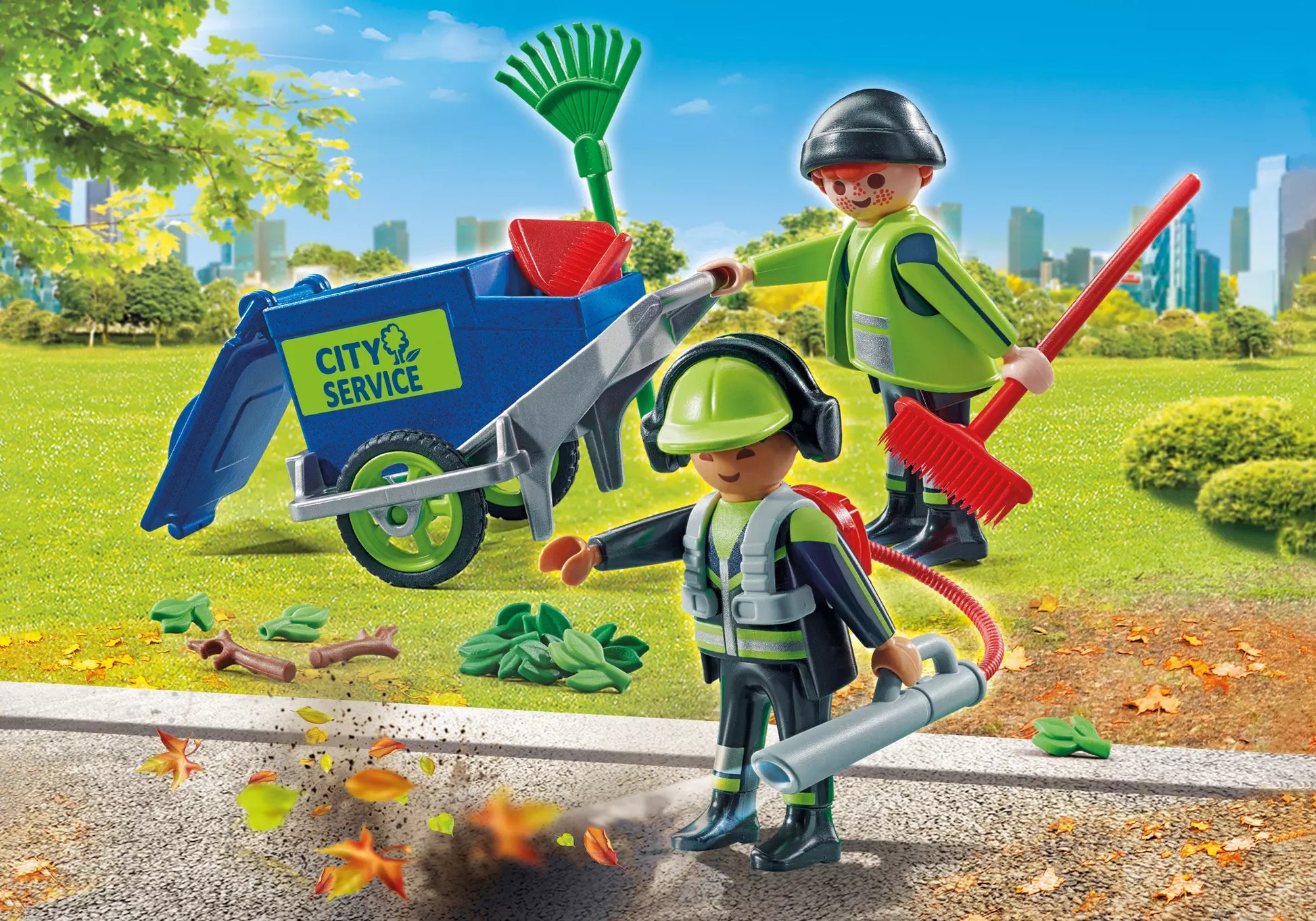 Playmobil 71434 City Action Stadtreinigungsteam - plegobil
