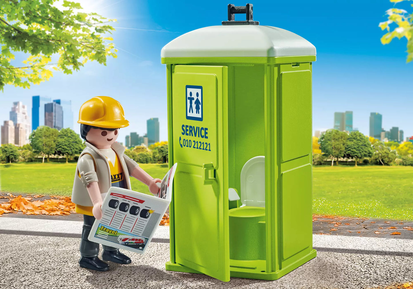 Playmobil 71435 City Action Mobile Toilette - plegobil