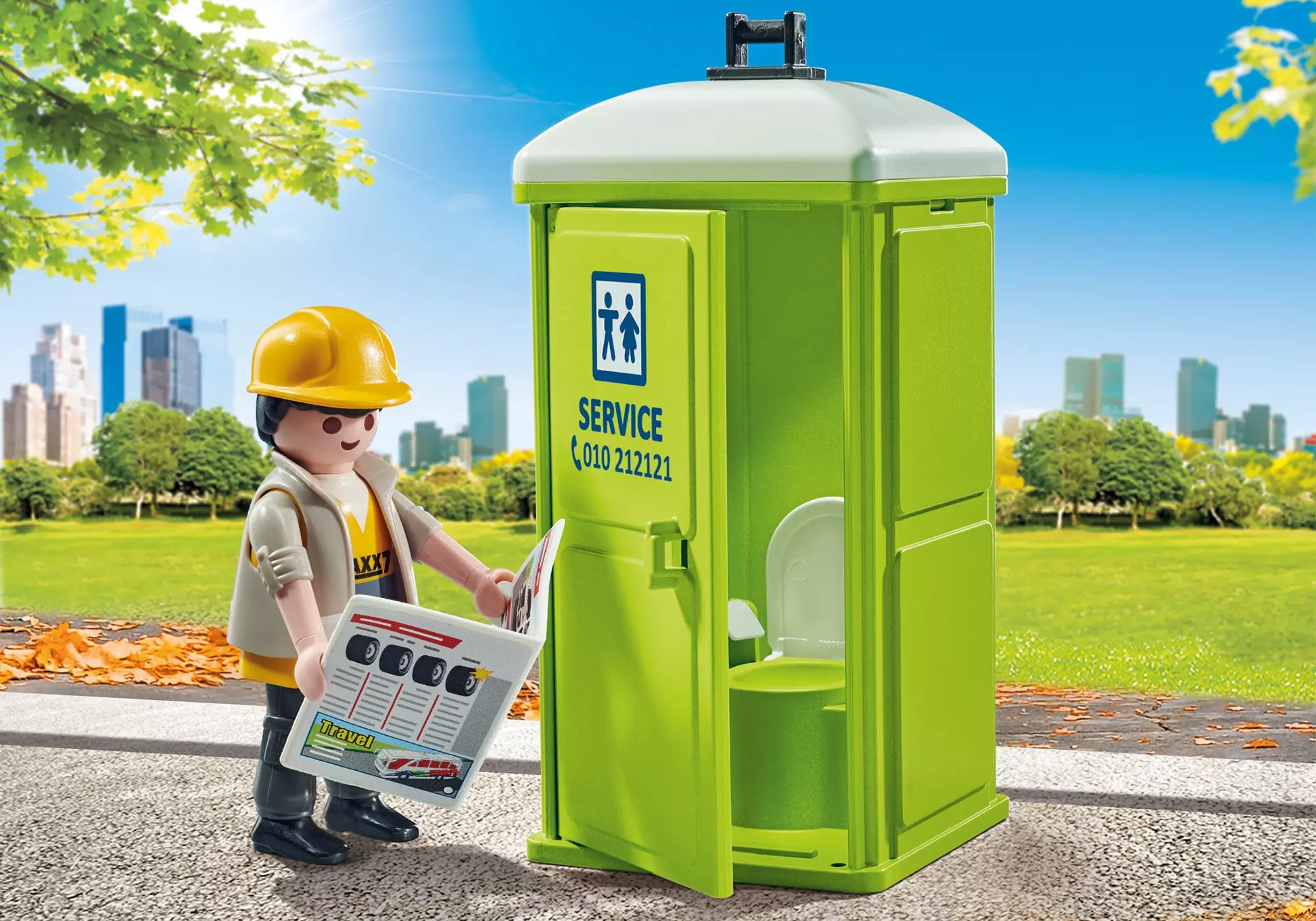 Playmobil 71435 City Action Mobile Toilette - plegobil