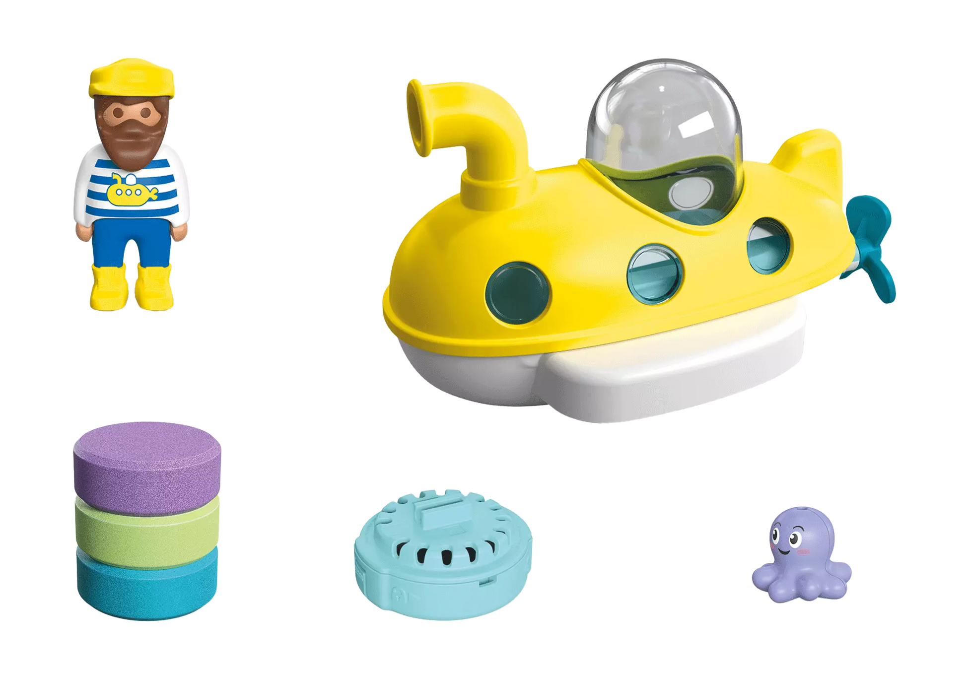 Playmobil 71440 Junior Tinti Buntes U-Boot - plegobil