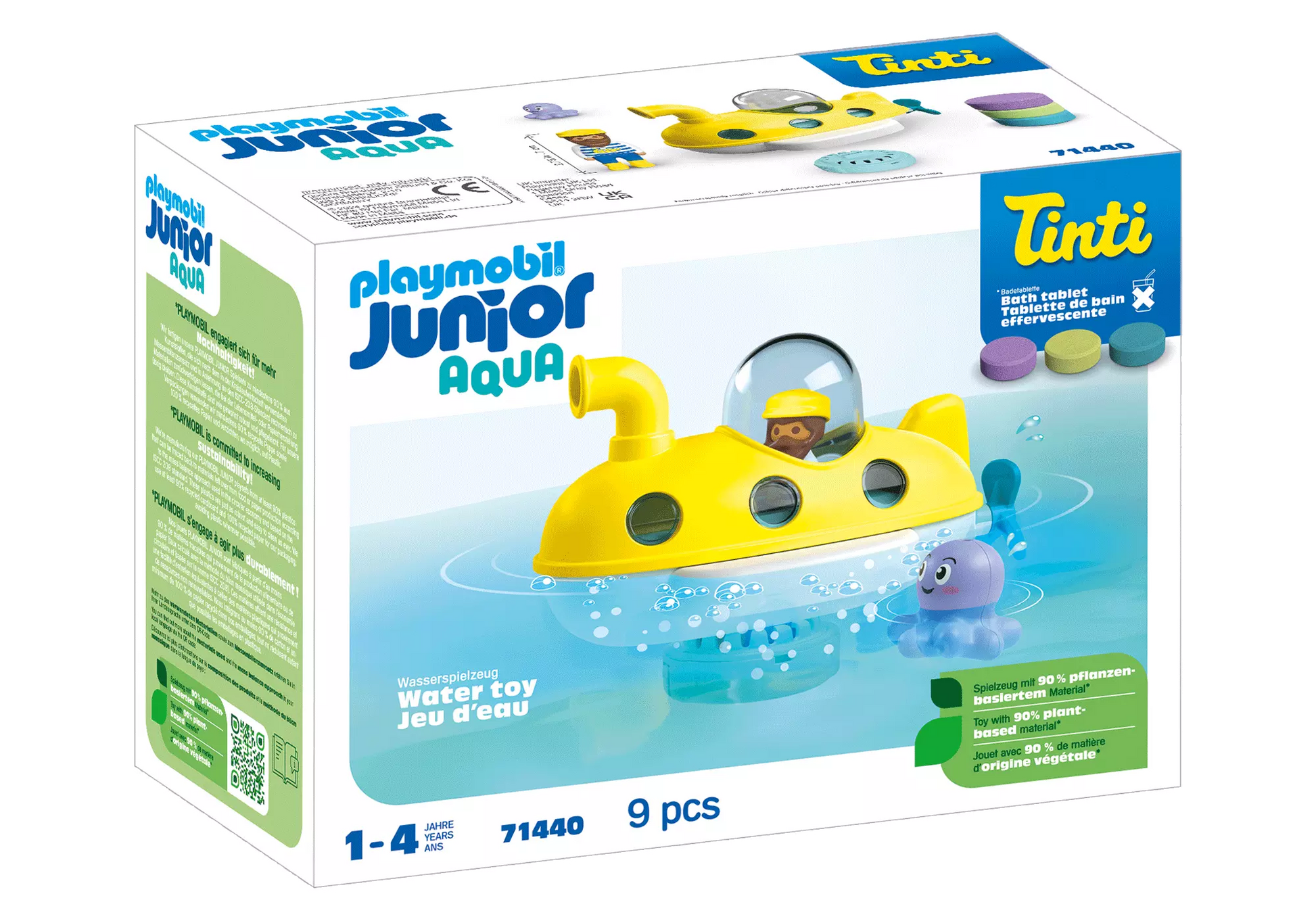Playmobil 71440 Junior Tinti Buntes U-Boot - plegobil