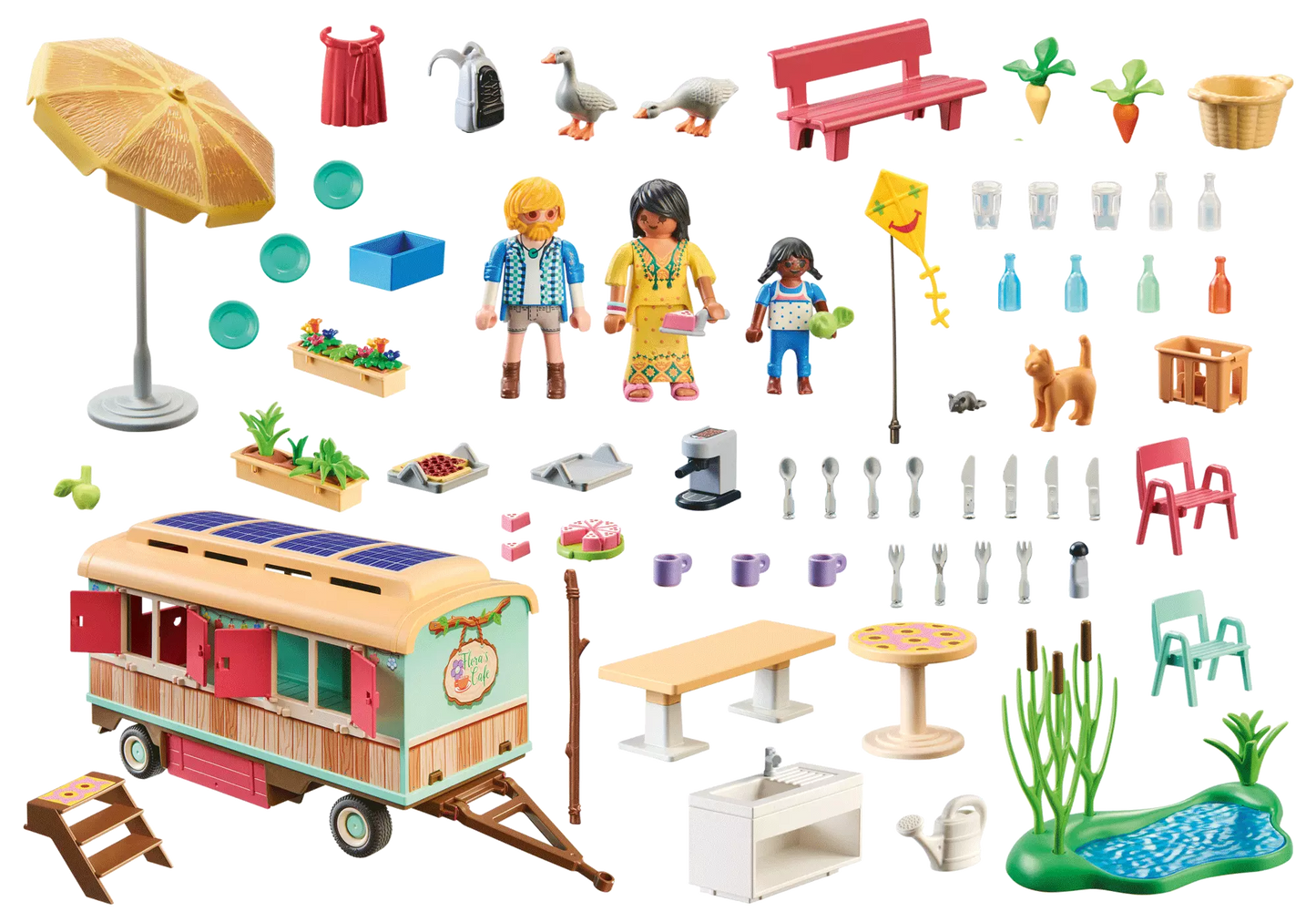Playmobil 71441 Country Gemütliches Bauwagencafe - plegobil