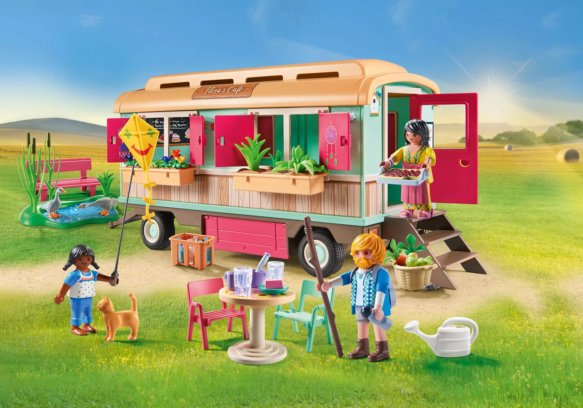 Playmobil 71441 Country Gemütliches Bauwagencafe - plegobil