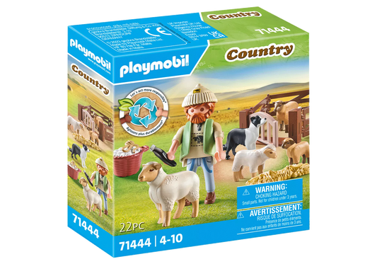 Playmobil 71444 Country Junger Schäfer mit Schafen - plegobil