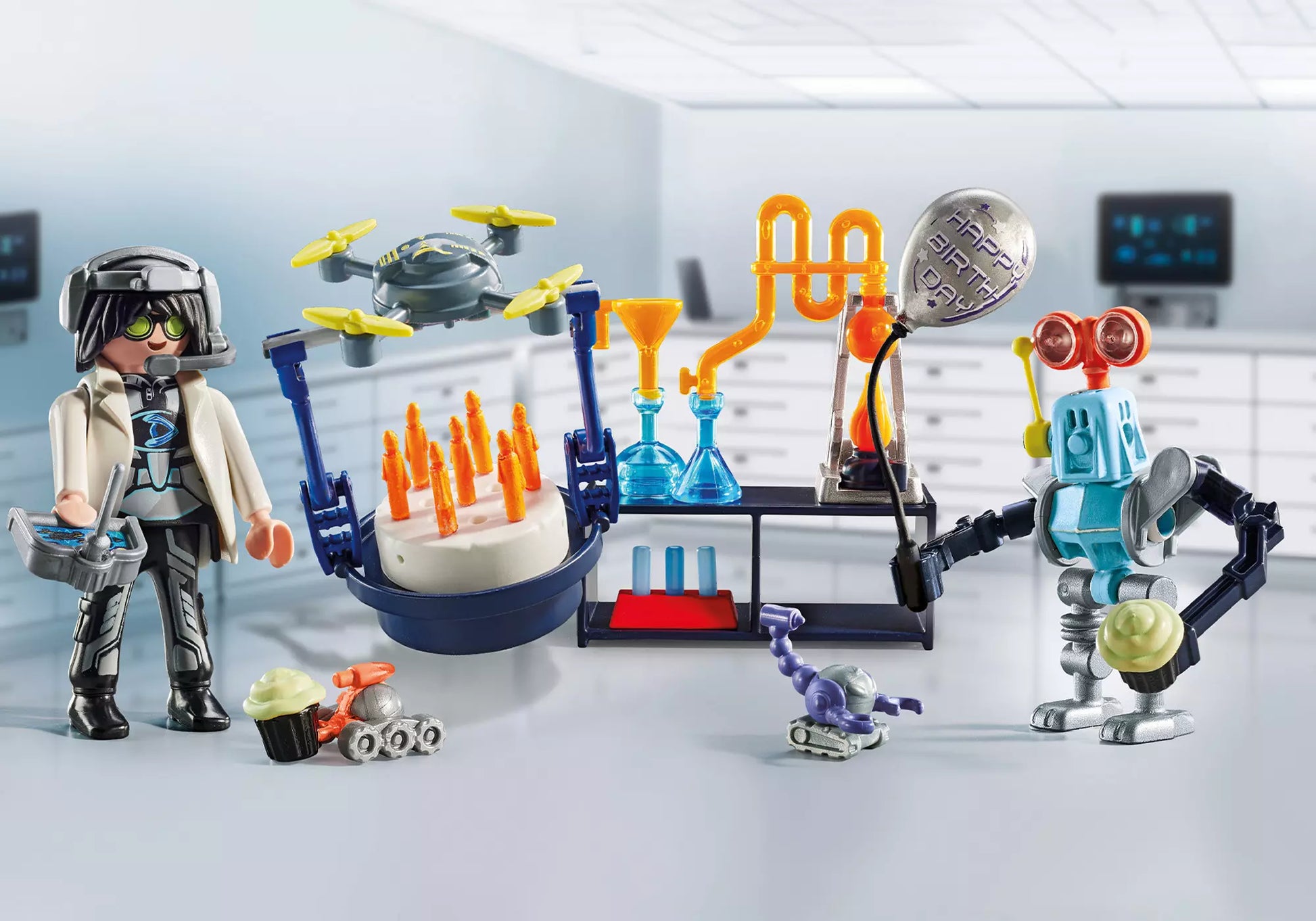 Playmobil 71450 myLife Forscher mit Robotern - plegobil
