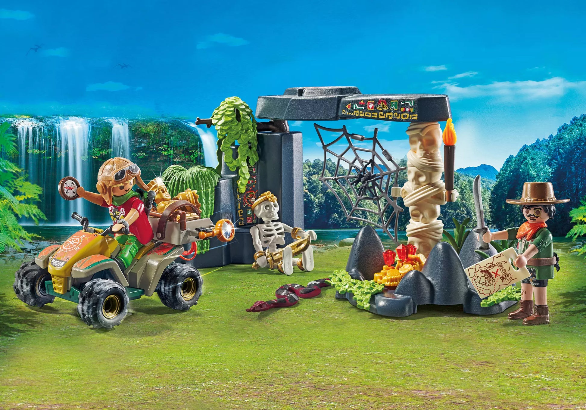 Playmobil 71454 Promo Pack Schatzsuche im Dschungel - plegobil