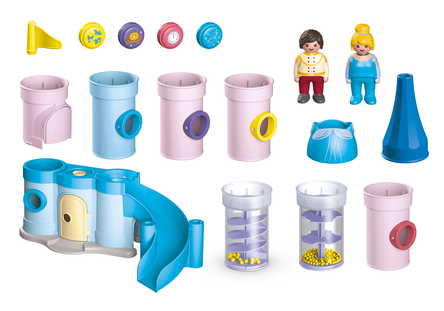 Playmobil 71457 Junior Aqua & Disney Cinderellas Schloss - plegobil