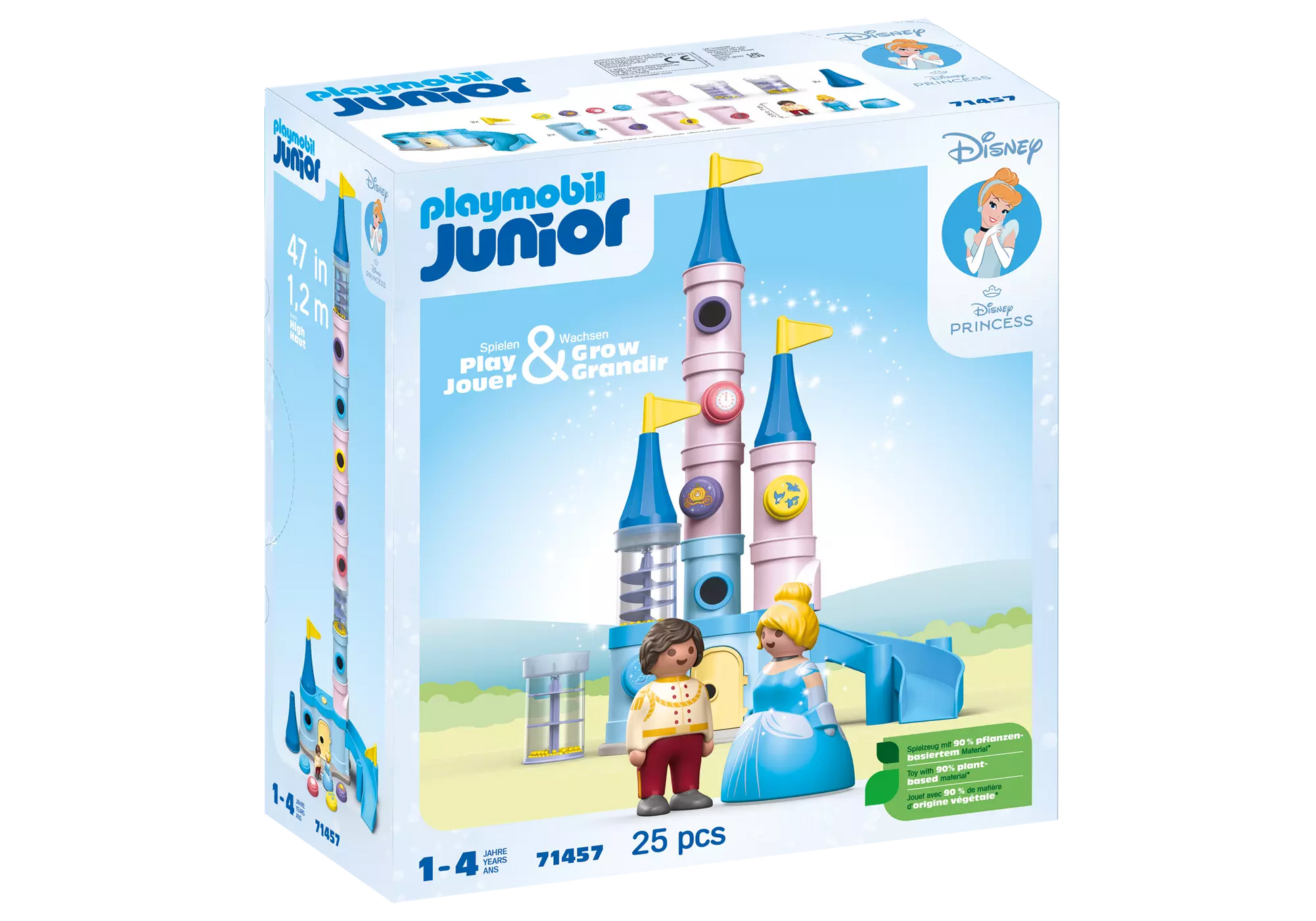 Playmobil 71457 Junior Aqua & Disney Cinderellas Schloss - plegobil
