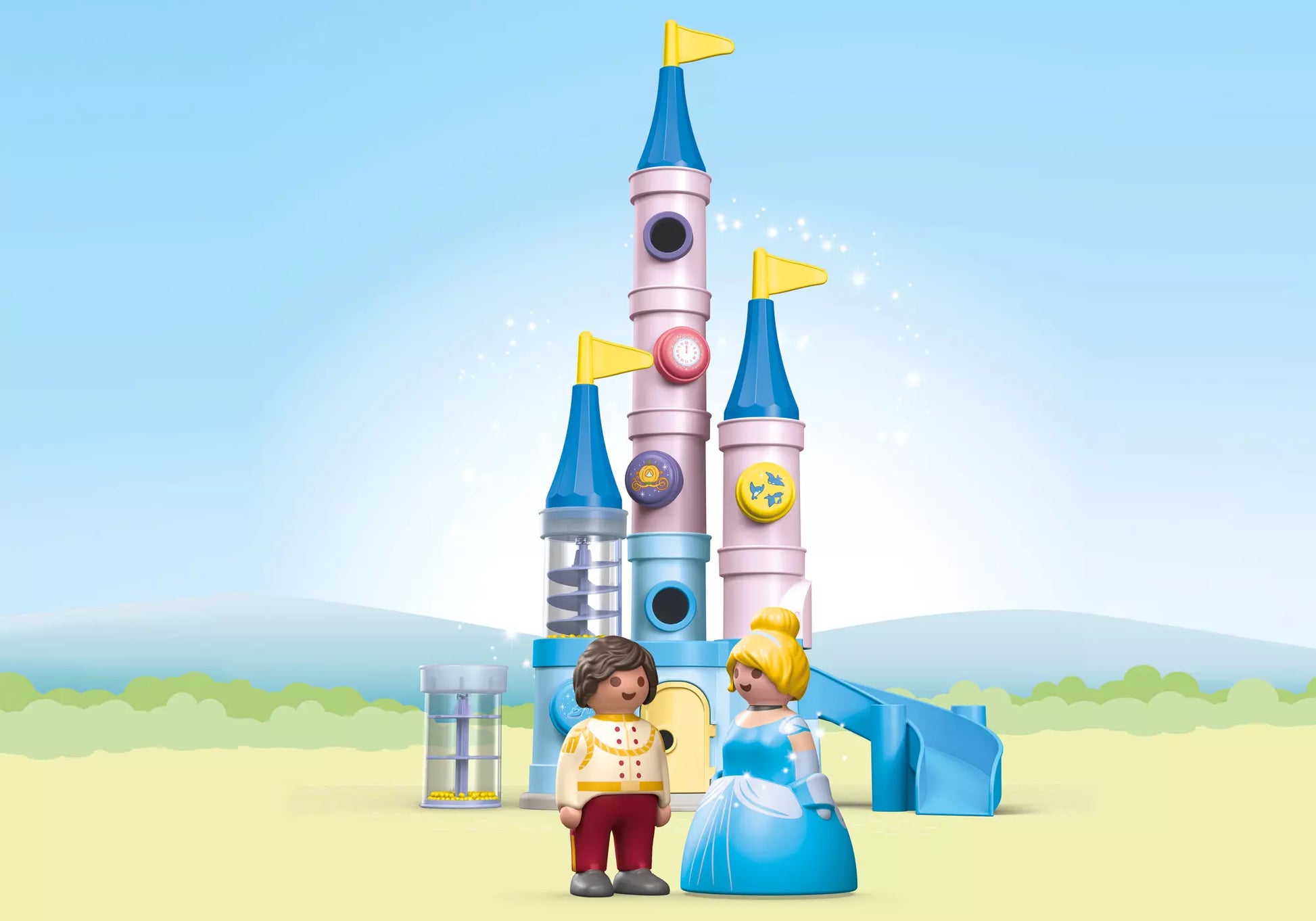 Playmobil 71457 Junior Aqua & Disney Cinderellas Schloss - plegobil