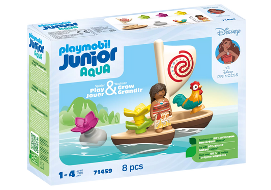 Playmobil 71459 Junior Aqua & Disney Vaiana Katamaran - plegobil