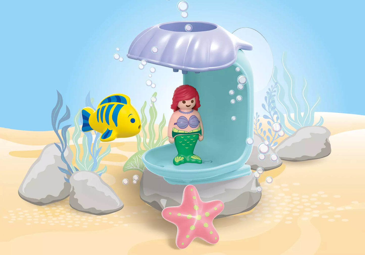 Playmobil 71460 Junior Aqua & Disney Arielles Muscheld - plegobil
