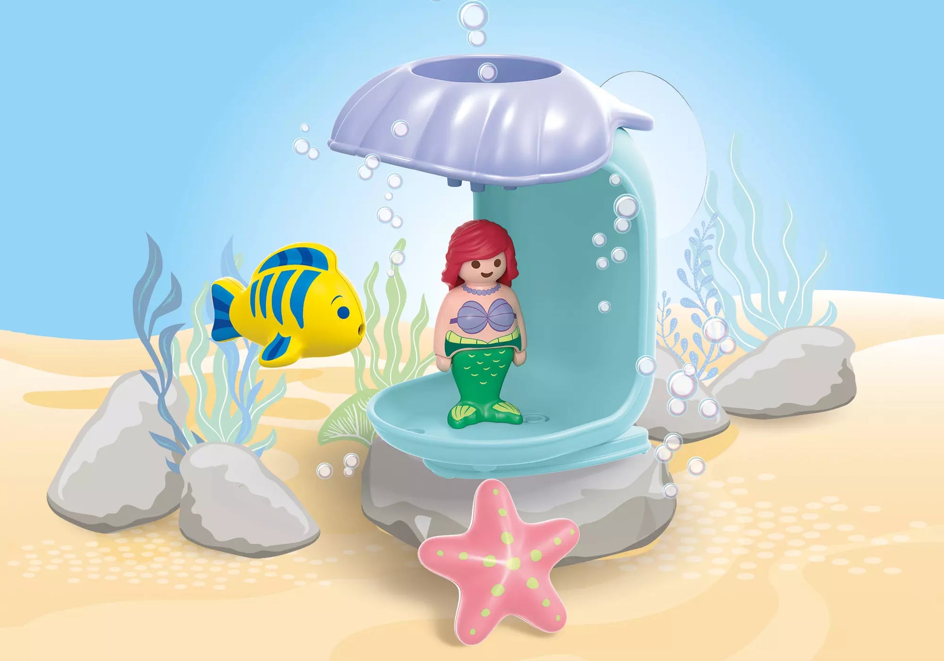 Playmobil 71460 Junior Aqua & Disney Arielles Muscheld - plegobil
