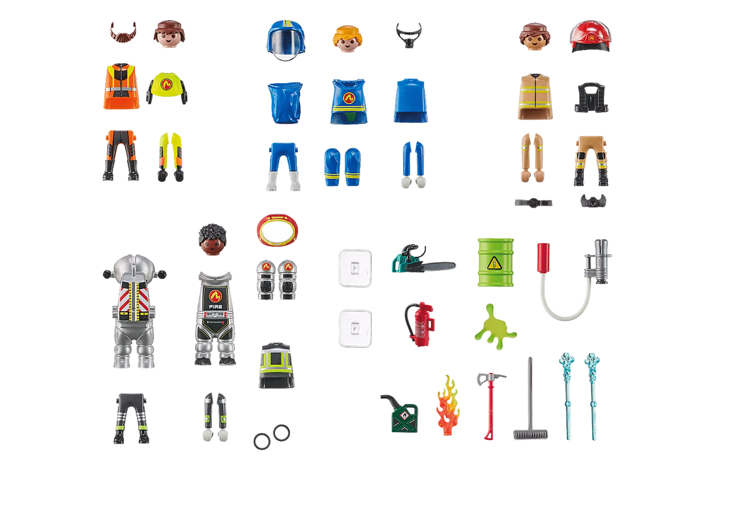 Playmobil 71468 my Figures Feuerwehr - plegobil