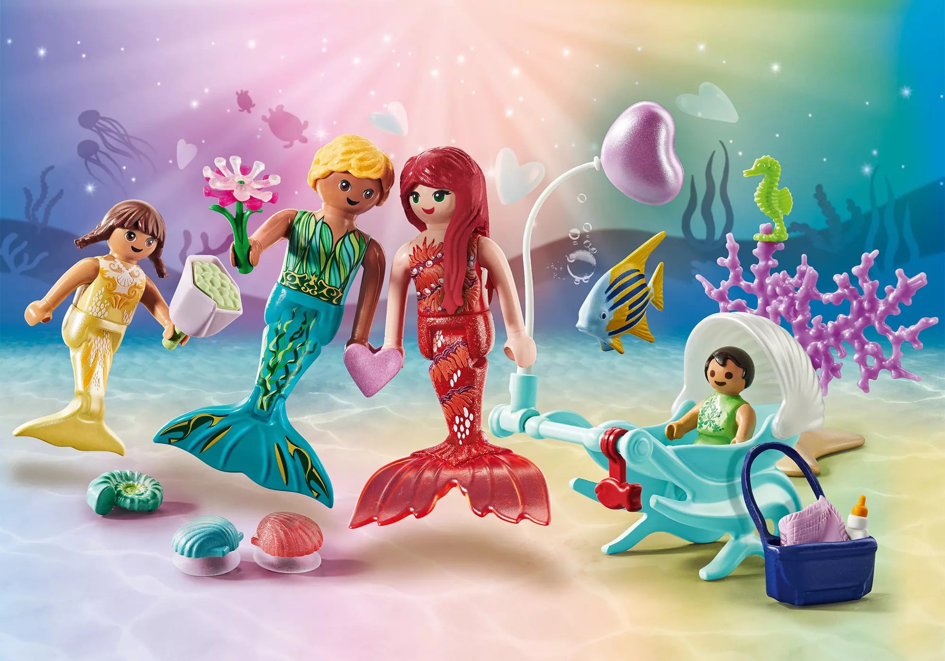 Playmobil 71469 Princess Magic Starter Pack Ausflug der Meerjungfrauenfamilie - plegobil
