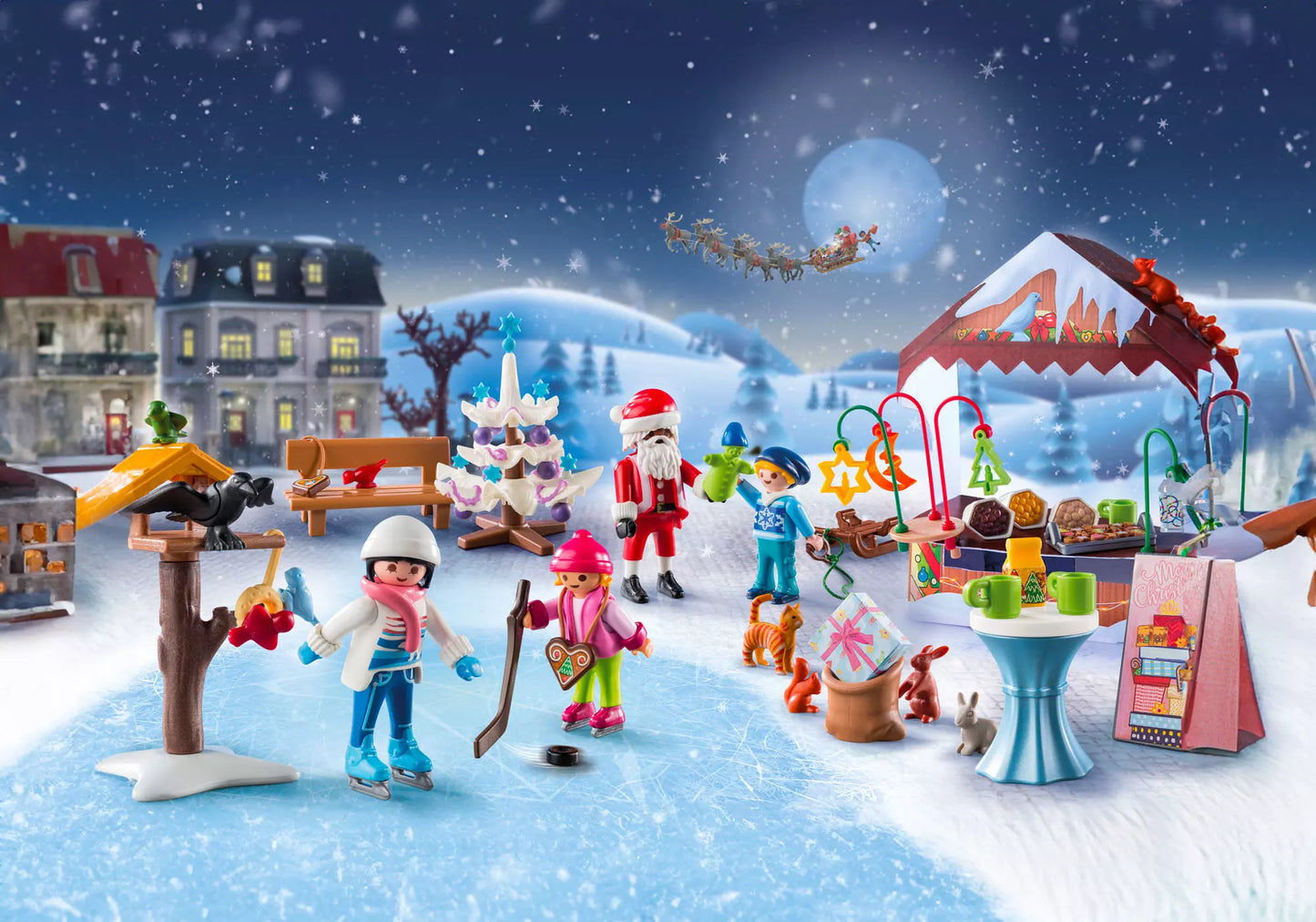 Playmobil 71472 Ausflug auf den Weihnachtsmarkt - plegobil