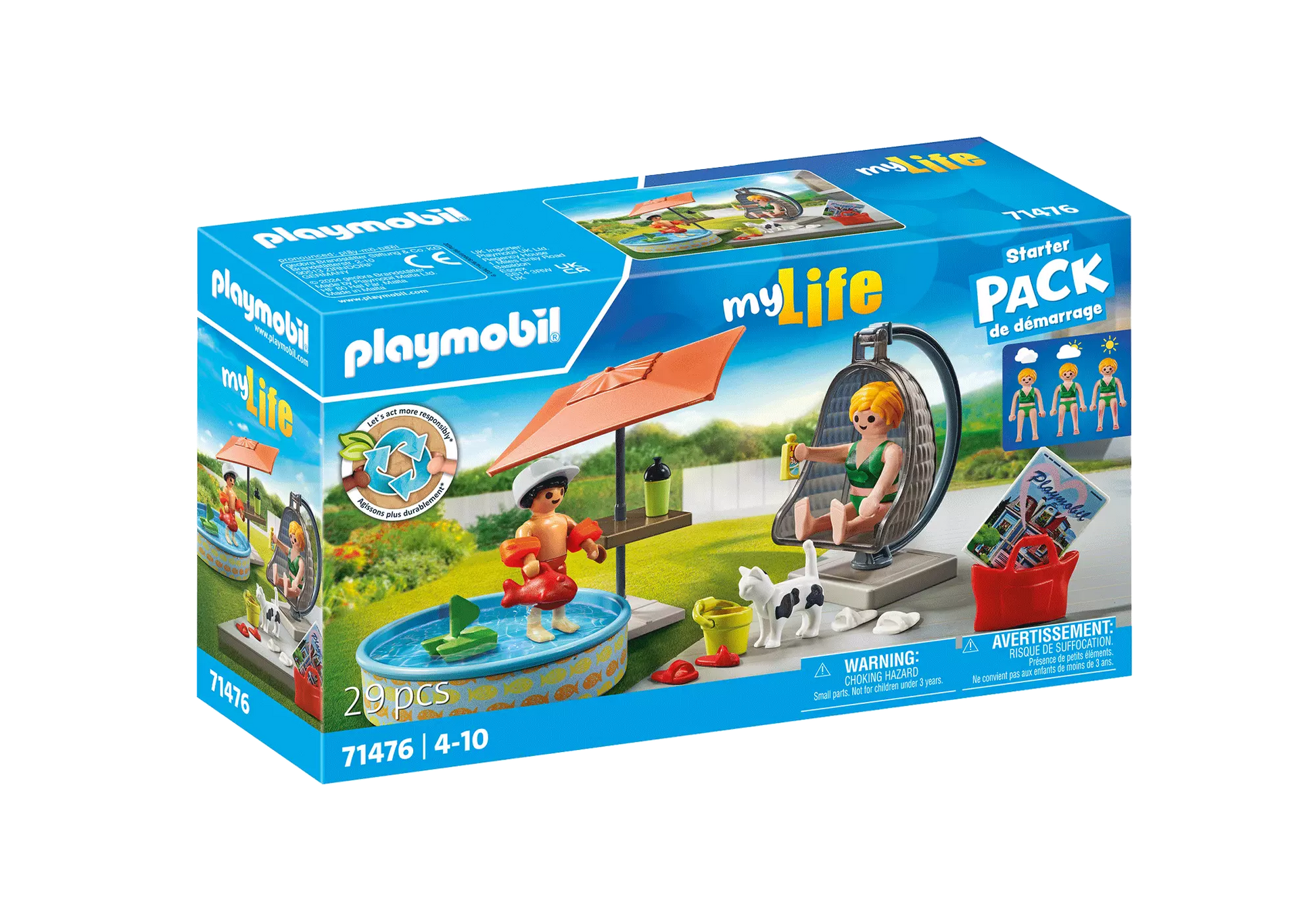 Playmobil 71476 myLife Starter Pack Planschspaß zu Hause - plegobil