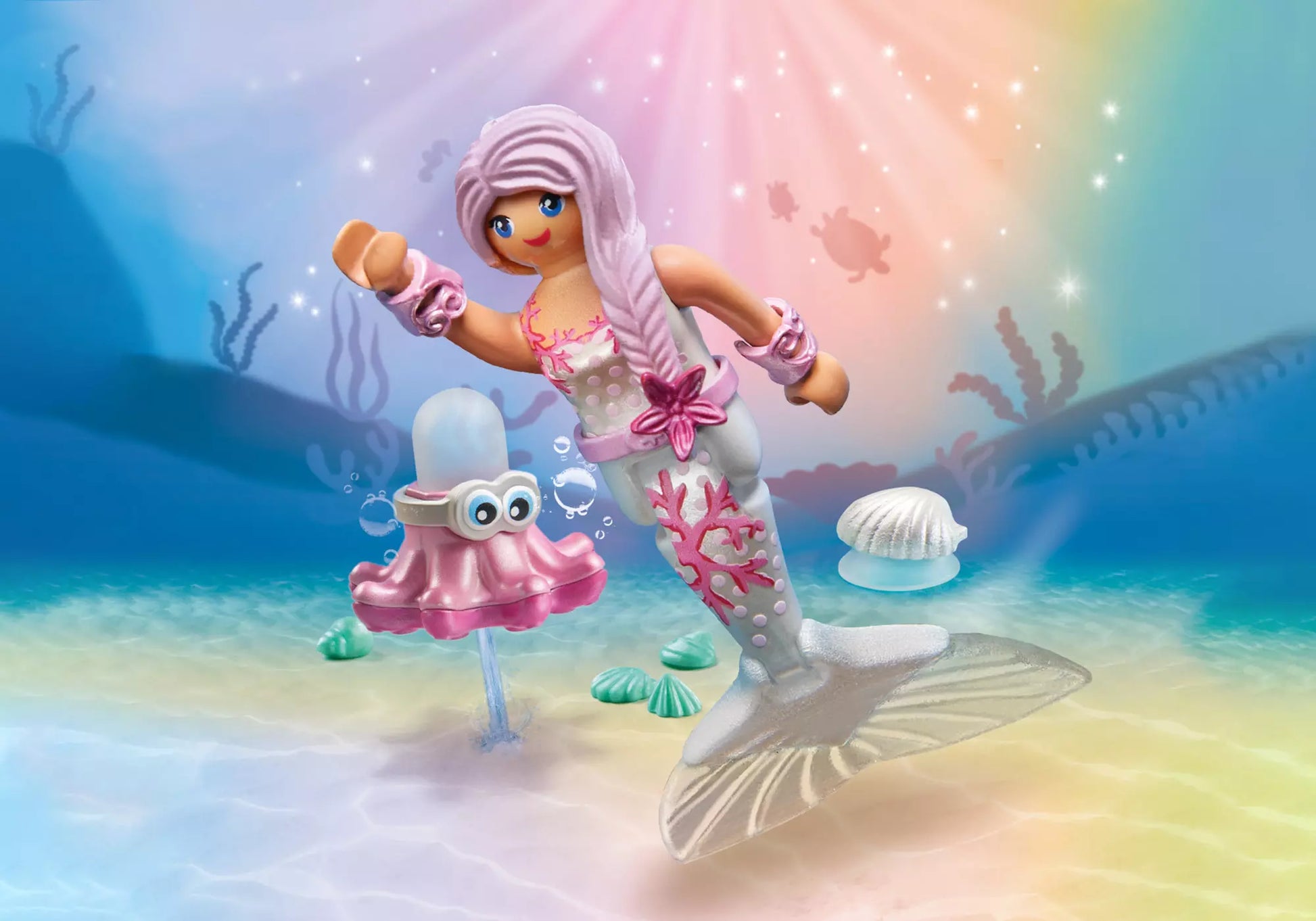 Playmobil 71477 Special Plus Meerjungfrau mit Spritzkrake - plegobil