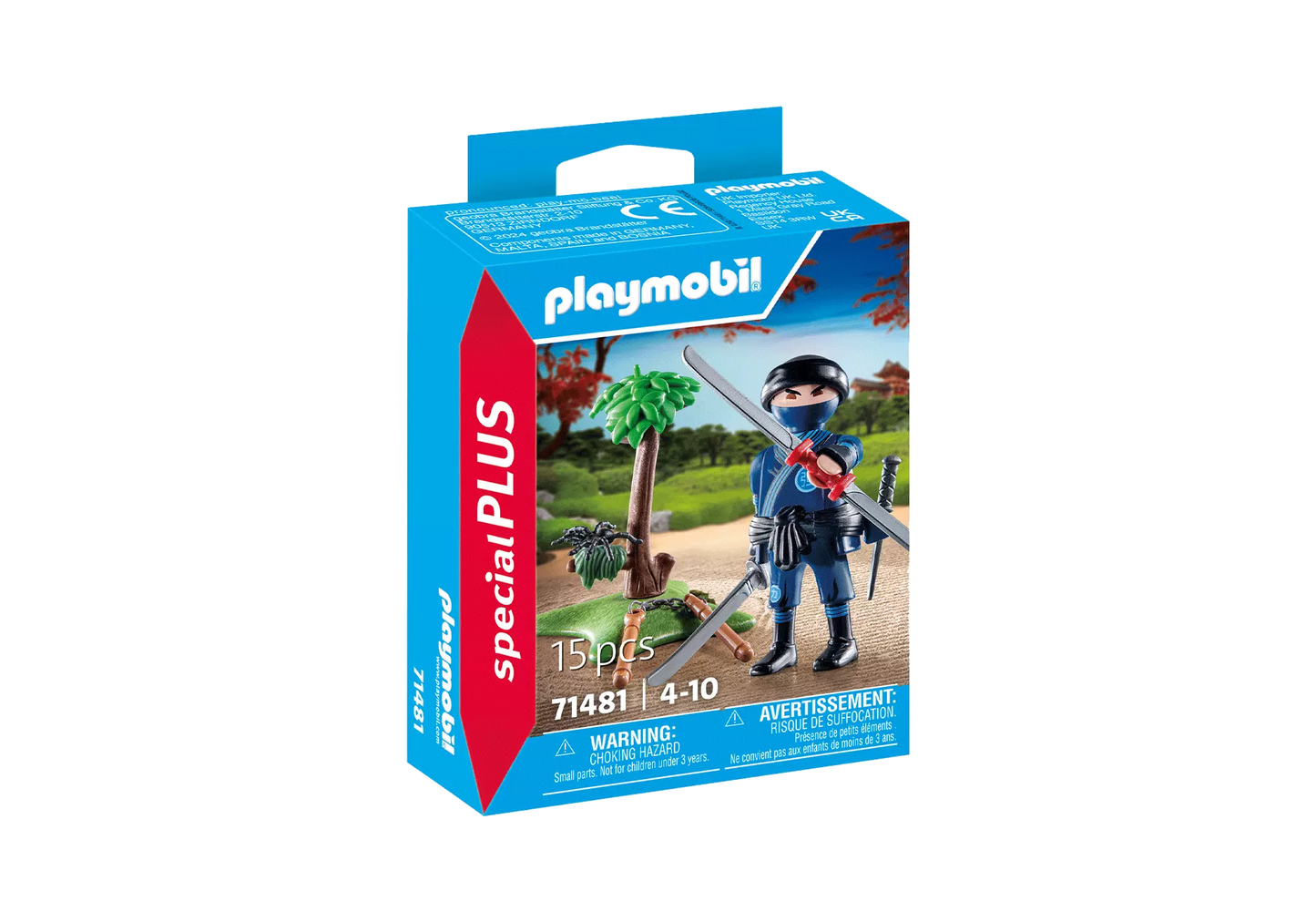 Playmobil 71481 Special Plus Ninja mit Ausrüstung - plegobil