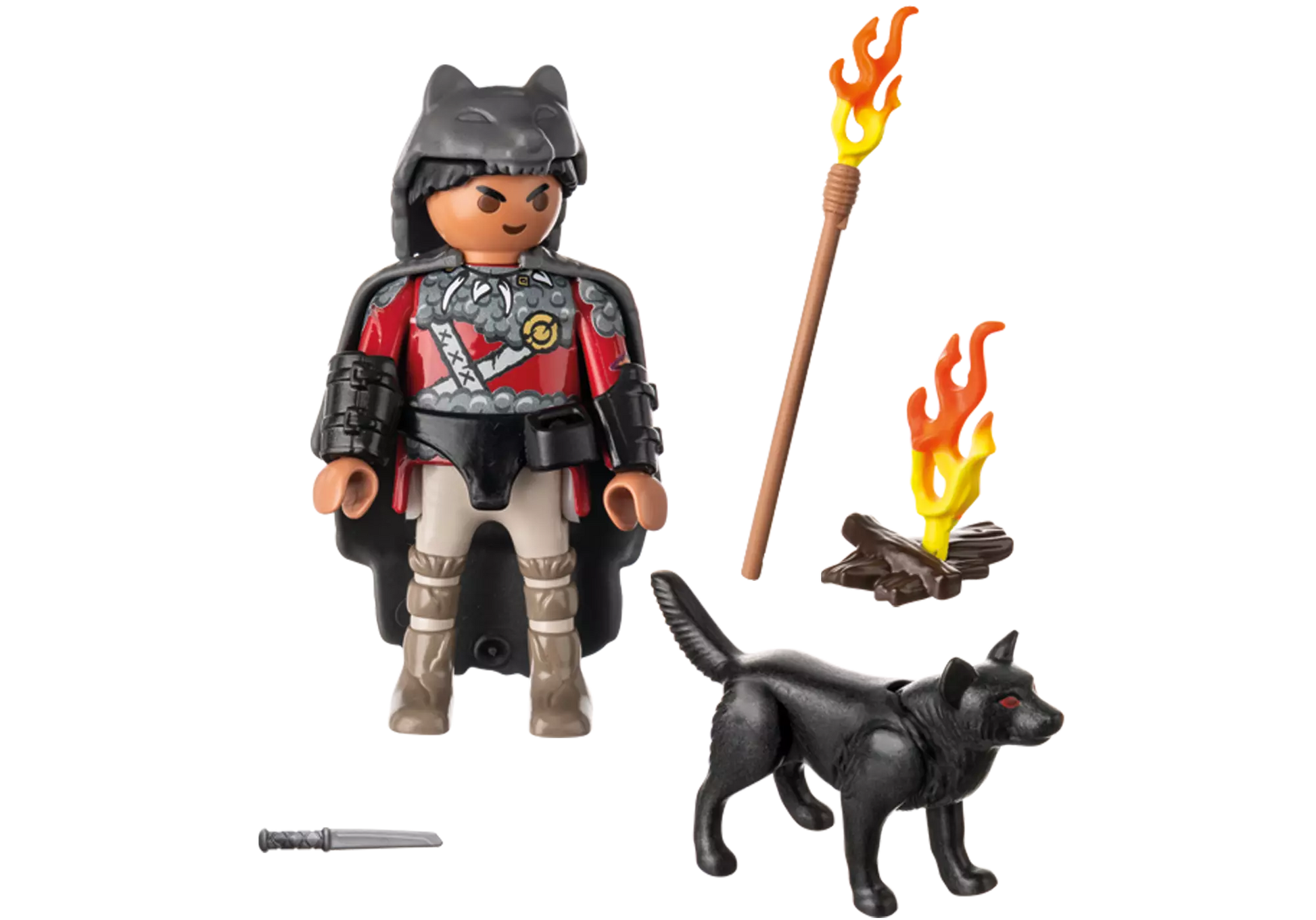 Playmobil 71482 Special Plus Krieger mit Wolf - plegobil