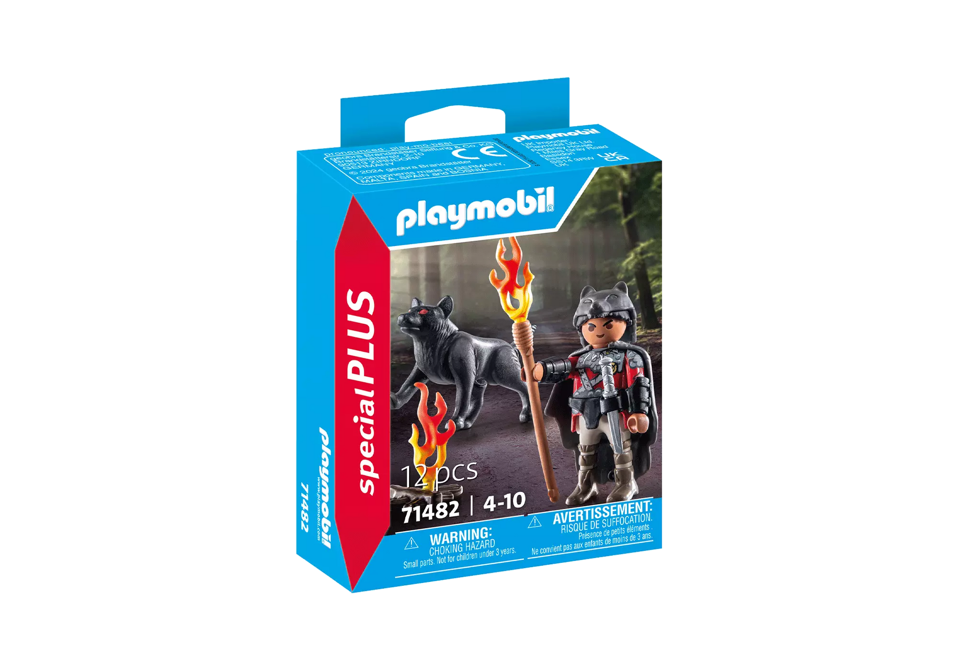 Playmobil 71482 Special Plus Krieger mit Wolf - plegobil