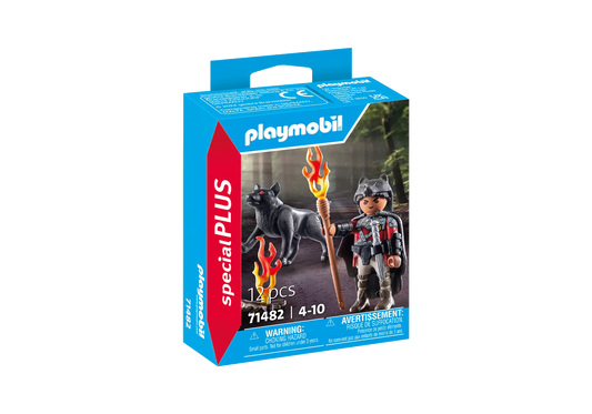 Playmobil 71482 Special Plus Krieger mit Wolf - plegobil