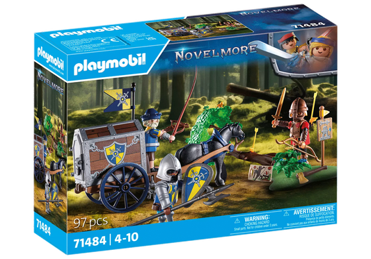 Playmobil 71484 Novelmore Überfall auf Transportwagen - plegobil