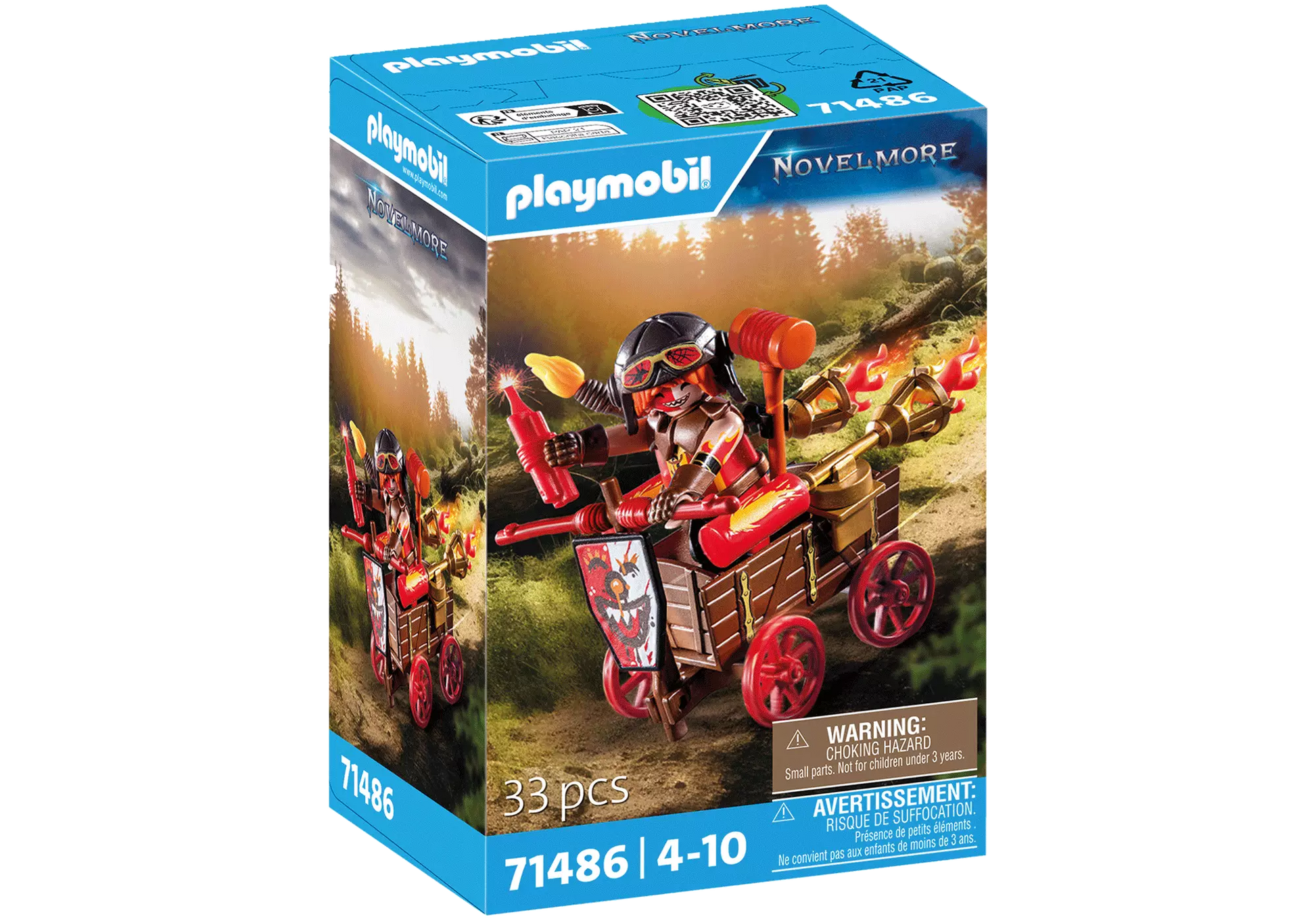 Playmobil 71486 Novelmore Kahbooms Rennwagen - plegobil
