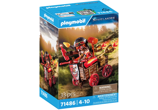 Playmobil 71486 Novelmore Kahbooms Rennwagen - plegobil