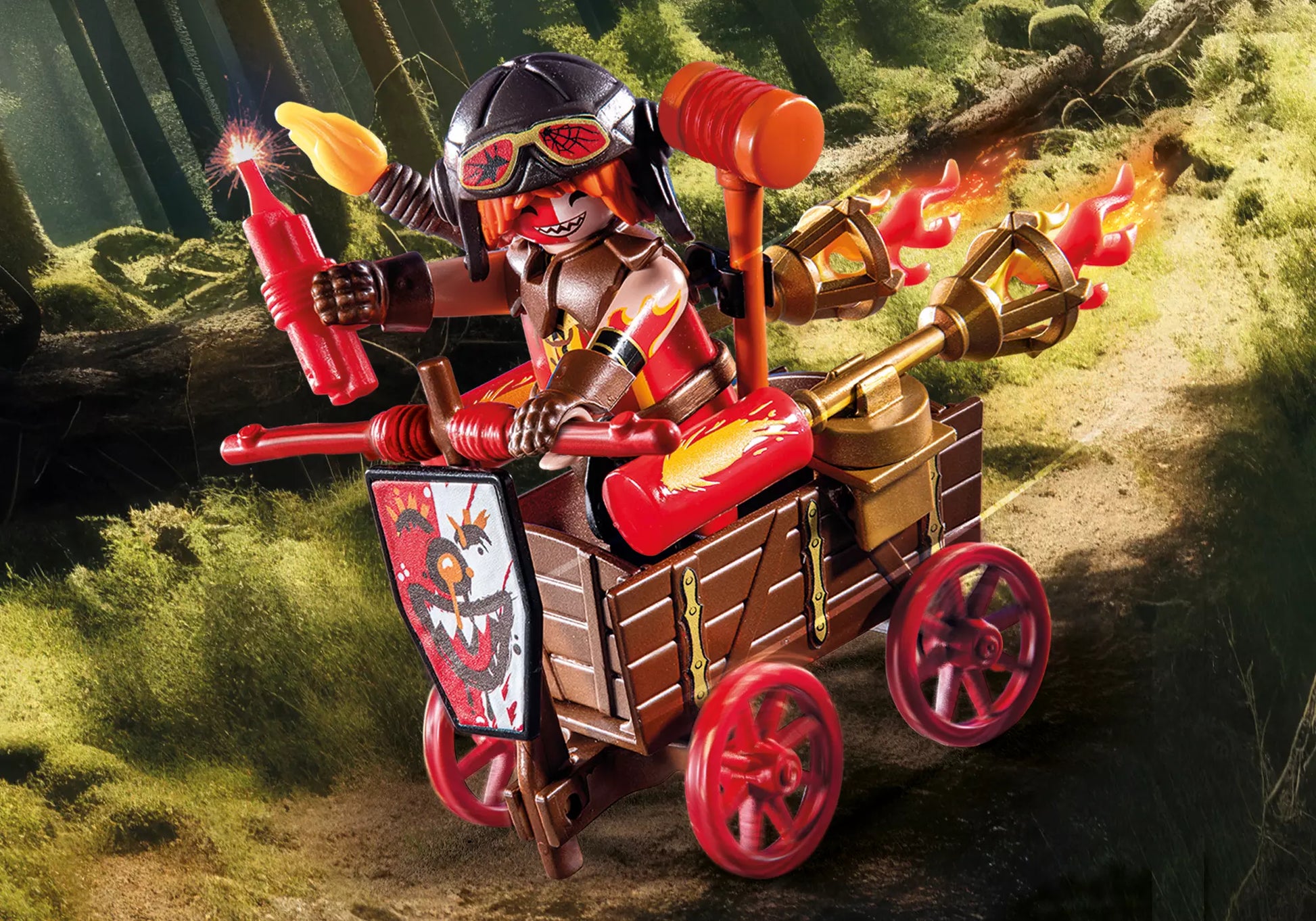 Playmobil 71486 Novelmore Kahbooms Rennwagen - plegobil