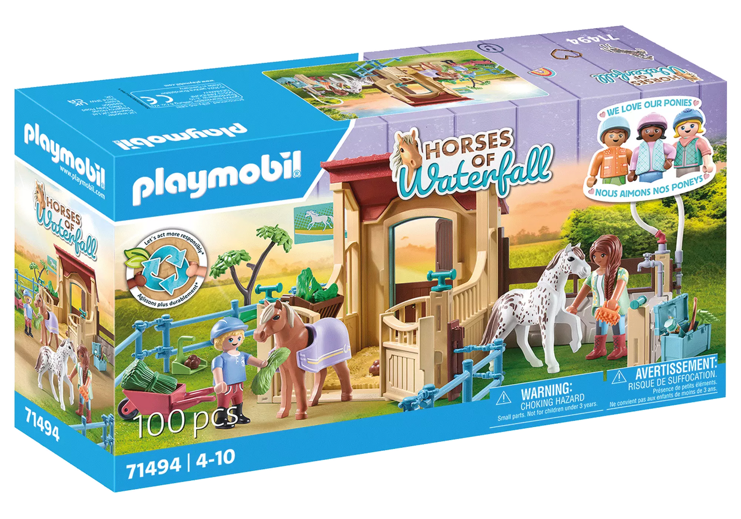Playmobil 71494 Horses of Waterfall Reitstall - plegobil