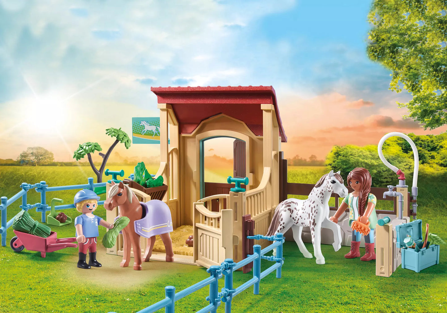 Playmobil 71494 Horses of Waterfall Reitstall - plegobil