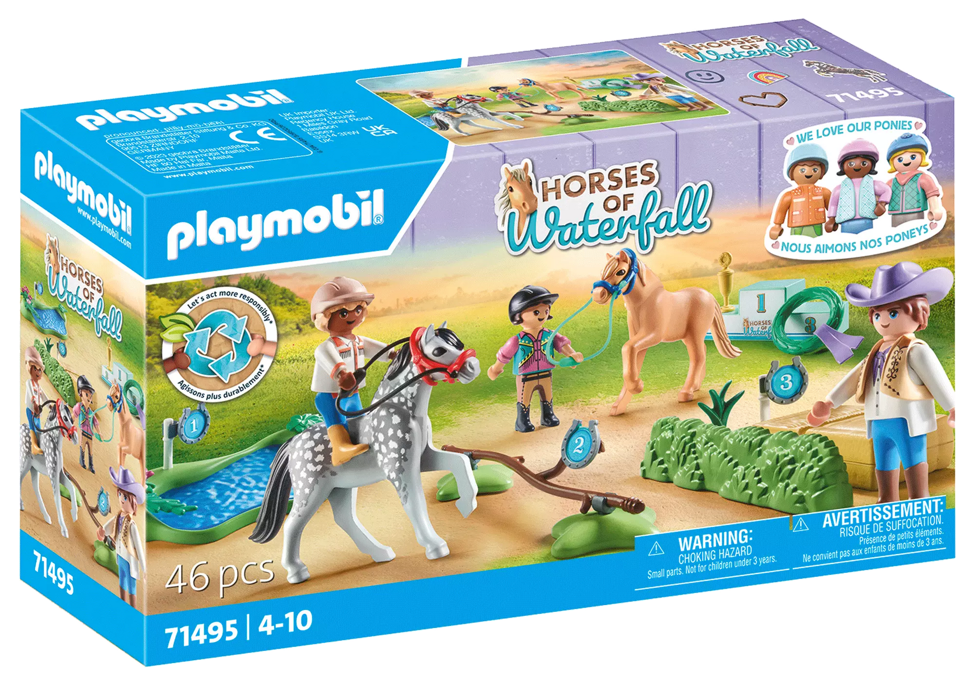 Playmobil 71495 Horses of Waterfall Ponyturnier - plegobil
