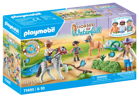Playmobil 71495 Horses of Waterfall Ponyturnier - plegobil