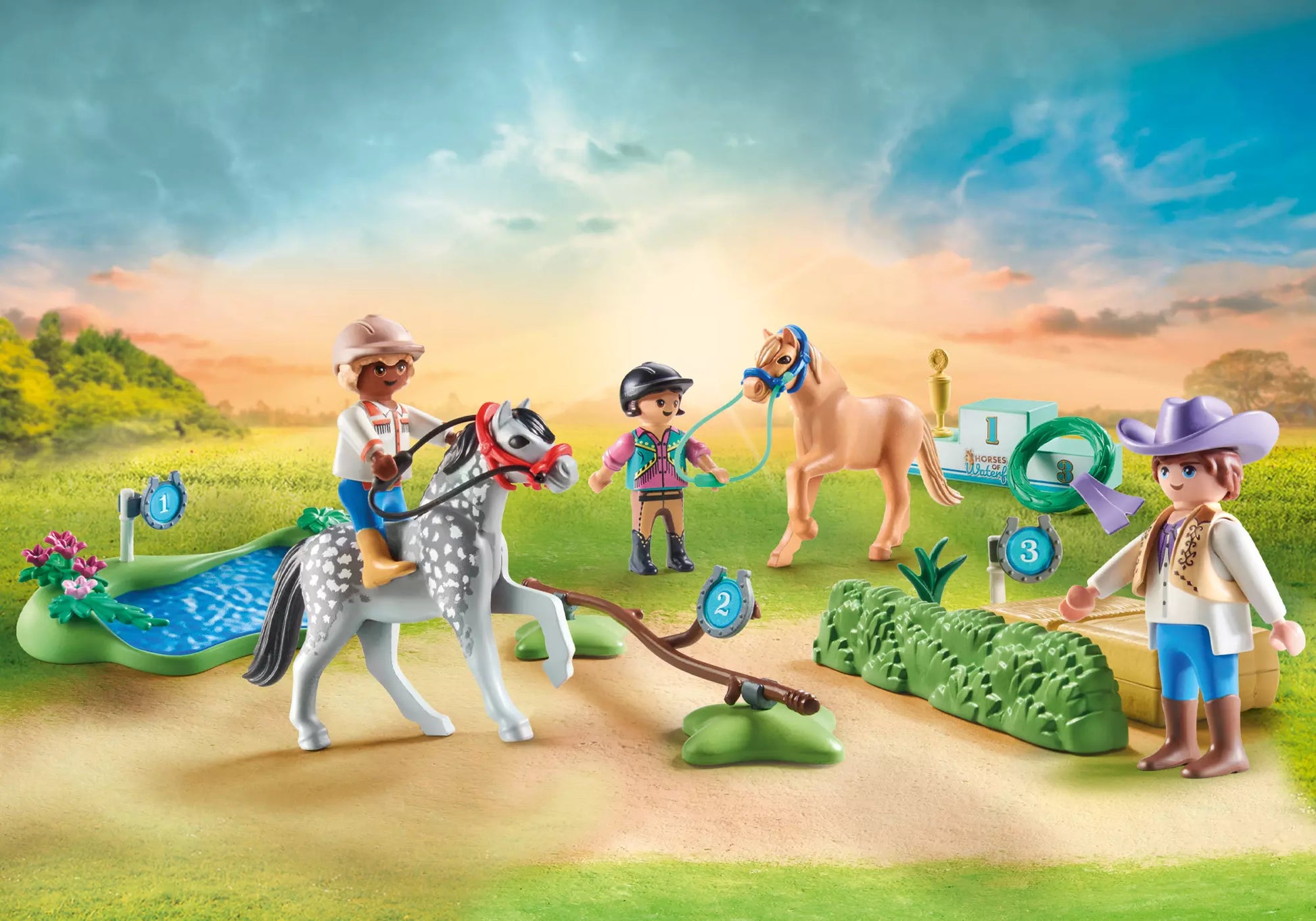 Playmobil 71495 Horses of Waterfall Ponyturnier - plegobil