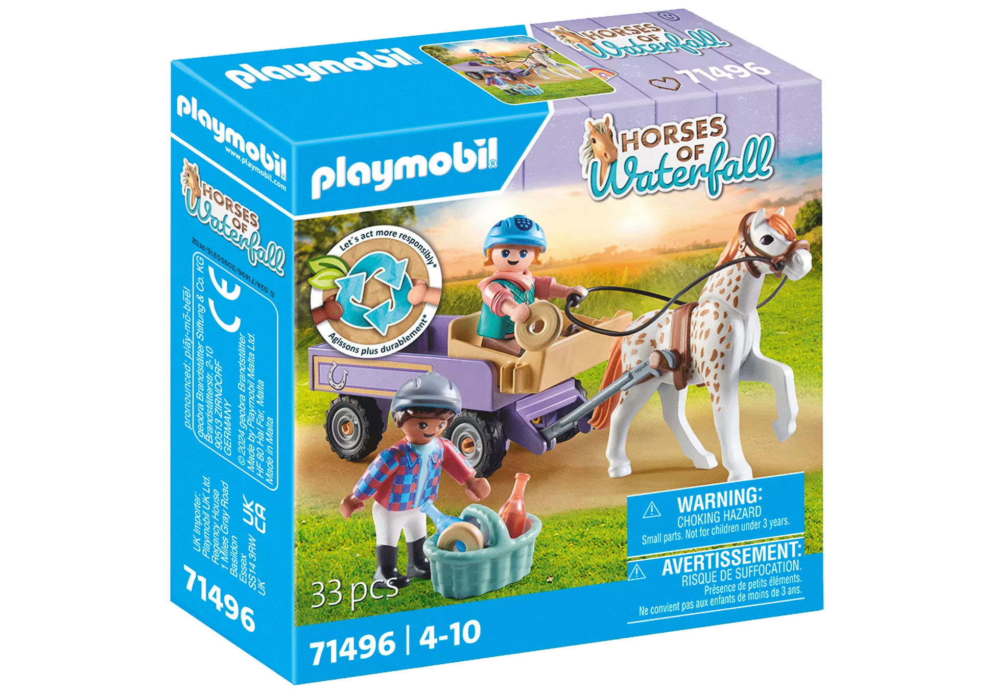 Playmobil 71496 Horses of Waterfall Ponykutsche - plegobil