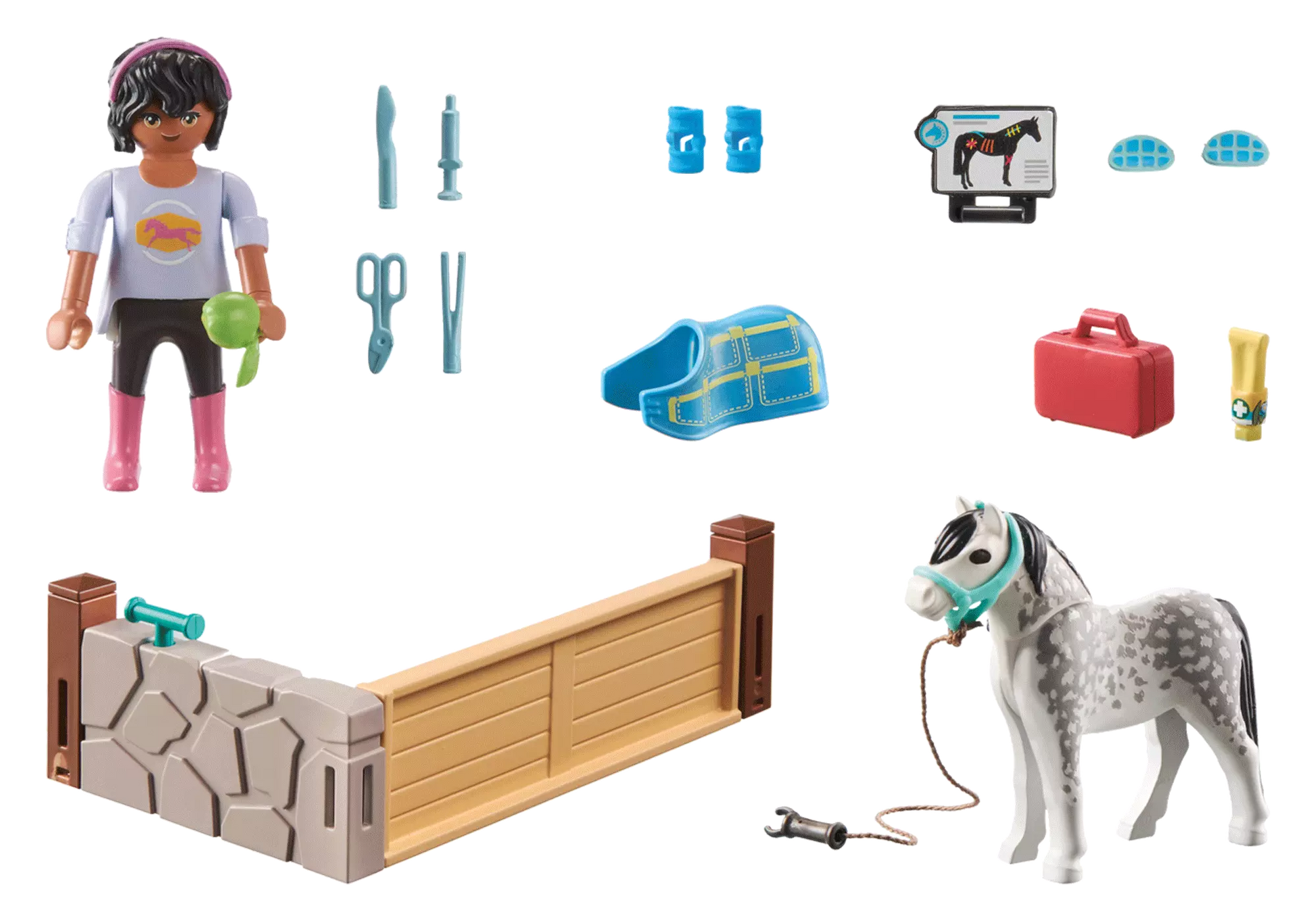 Playmobil 71497 Horses of Waterfall Pferde-Therapeutin - plegobil