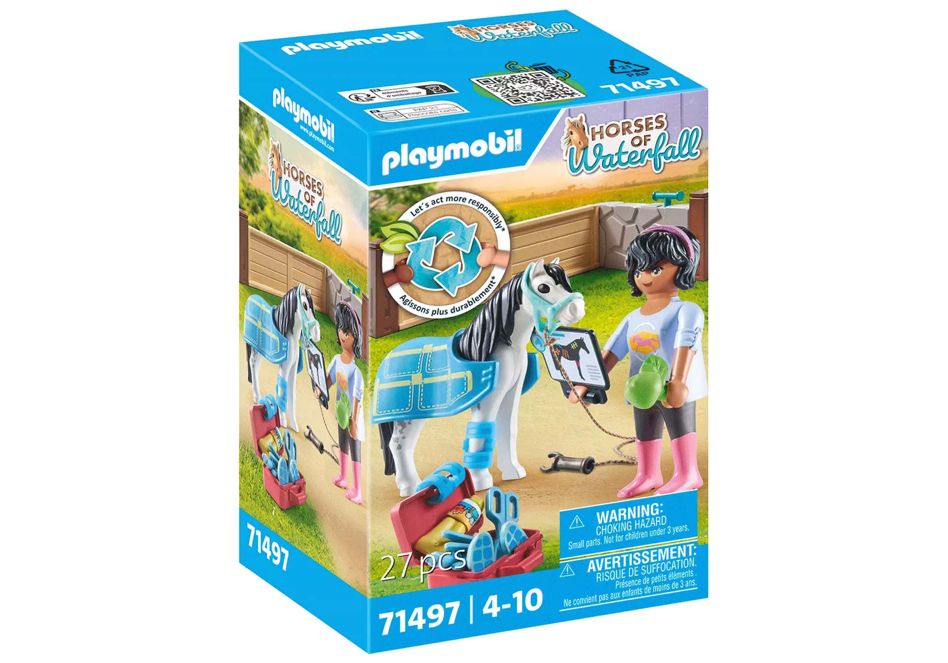 Playmobil 71497 Horses of Waterfall Pferde-Therapeutin - plegobil
