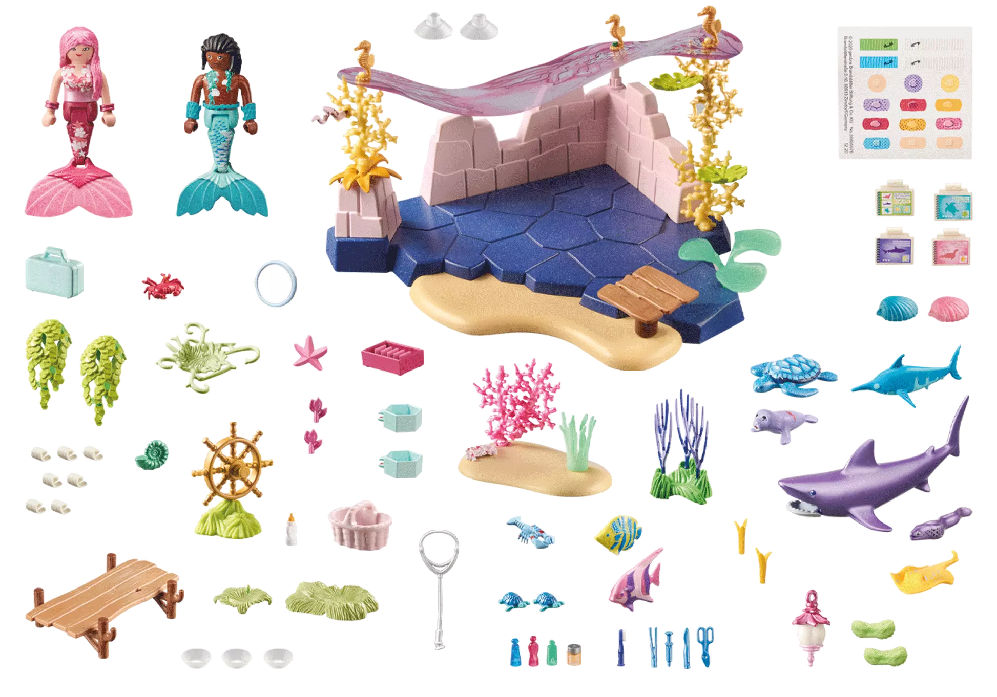 Playmobil 71499 Princess Magic Unterwasser-Tierpflege der Meeresbewohner - plegobil
