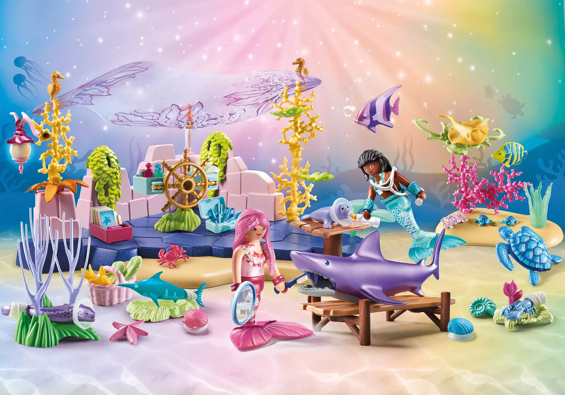Playmobil 71499 Princess Magic Unterwasser-Tierpflege der Meeresbewohner - plegobil