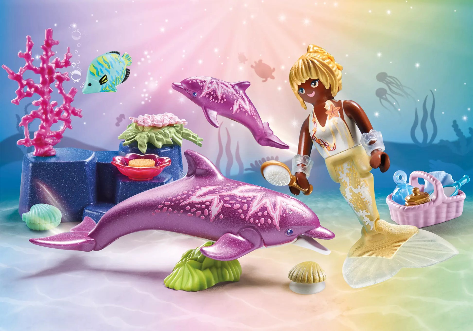 Playmobil 71501 Princess Magic Meerjungfrau mit Delfinen - plegobil