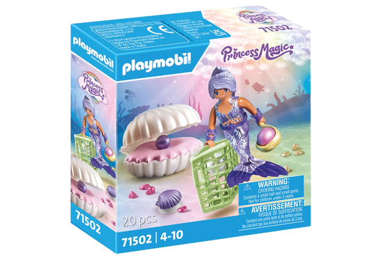 Playmobil 71502 Princess Magic Meerjungfrau mit Perlmuschel - plegobil