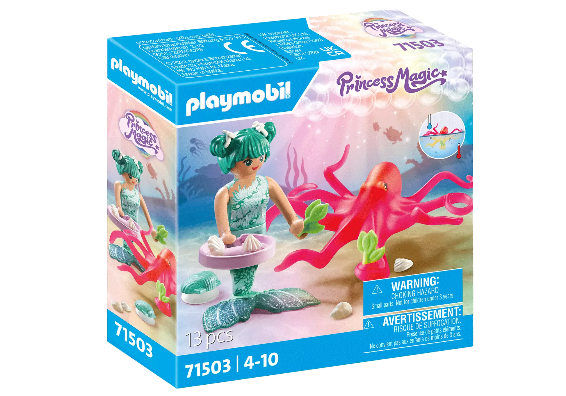 Playmobil 71503 Princess Magic Meerjungfrau mit Farbwechselkrake - plegobil